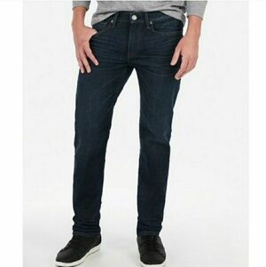 Express Slim Fit Rocco Straight Leg Men's Jeans Denim Size 30x30